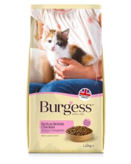 Burgess Kitten Rijk aan Kip 1,5KG