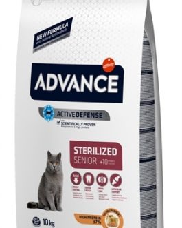 Advance cat sterilized sensitive senior 10+