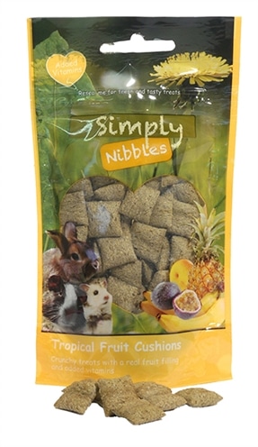 Rosewood simply nibbles tropical fruit kussentjes