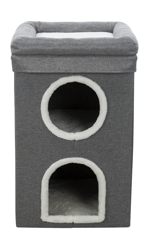 Trixie krabpaal cat tower saul grijs