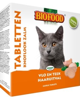 Biofood kattensnoepjes bij vlo zalm