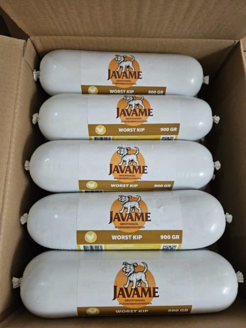 GESTOOMD VERS VLEES WORST KIP TARWE EN GLUTENVRIJ 900 GR - Afbeelding 2