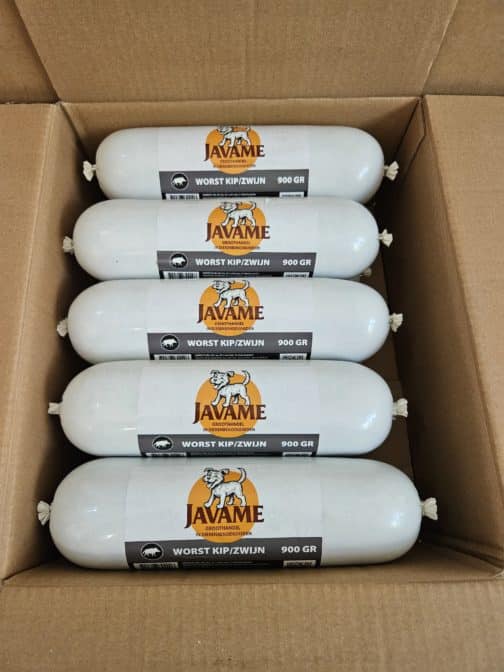 GESTOOMD VERS VLEES WORST WILD ZWIJN GRAAN EN GLUTENVRIJ 900 GR - Afbeelding 2